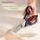 Clothing scissors, with cloves on the blade, 8.5 ", 21.6 cm, black color