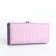 Women's wallet on magnet, purple color