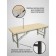Cosmetological couch Basic SV, size 180 × 60 × 72 cm, beige color