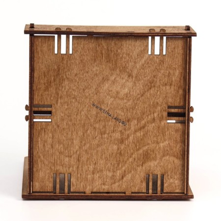Organizer for the Office "Castle" 3 sections 21x14.4x14.2 cm-8