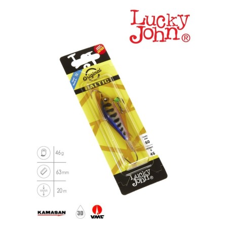 Balancir Lucky John Baltic 6 + tee, 6 cm, color 114 blister-2