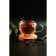 Glass mug with double walls Magistro "Duo. Tropics ", 160 ml, 12.5 × 9 × 7.5 cm