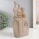 Souvenir Polystone Vazon "Sandless people. Vesse of love" 24x14.5x6 cm