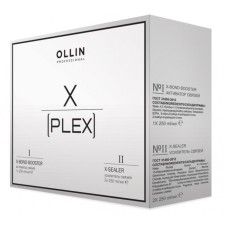 Набор для волос Ollin Professional X-Plex, 3 предмета: активатор связей 250 мл, усилитель связей 250х2 мл