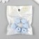 Busina silicone "polyhedron" Children's blue d = 1.4 cm