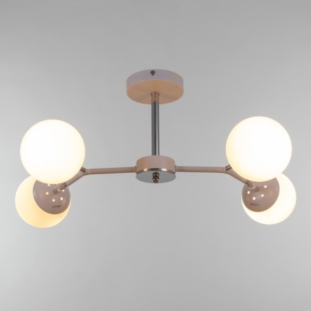 Chandelier gallop "molecule" 4x60W E27 white-1