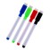 Water -based colored markers with a washing machine 4 pcs., 4 magnets