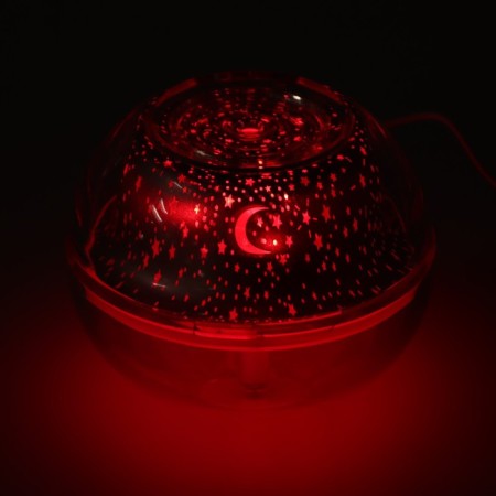 Air humidifier Luazon HM-6, nightlight "Star Sky", 0.5 l, 2 W, USB-7