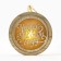 Suspension on a Christmas tree with the light of "miracles", diam. 7.5 cm