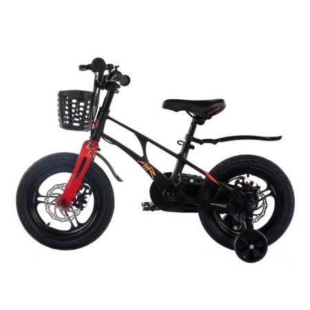 Bicycle 14 ’’ maxiscoo Air Pro, black matte color-2