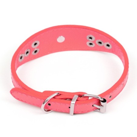 Bruther-gear with a puppy, 29-32 x 2.5 cm, artificial leather, red-1