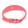 Bruther-gear with a puppy, 29-32 x 2.5 cm, artificial leather, red