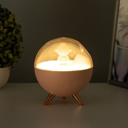 Night Moisturizer "Cosmonaut" LED USB AKB 13x13x15.5 cm Risalux-3