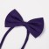 Baby luster with a butterfly, width 2.5 cm, purple color