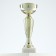 Cup 106, award figure, gold, a stone, 18.8 x 7 x 5 cm.