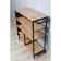 Ho controller Ultra, 900 × 310 × 900 mm, color chip oak vanan / spanbond black