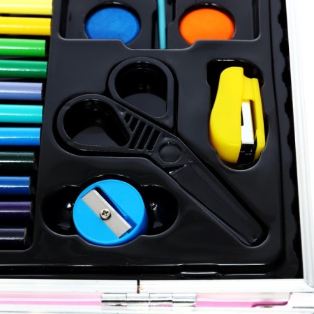 A set for drawing folding in the box Calligrata, 120 items, pink-8