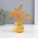 Souvenir Polystone, metal "Tree of life in a bag" 6x17x17 cm