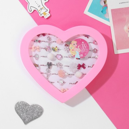 Children's "Assorted" Pink, Mix shape, Mix color, dimensionless-4
