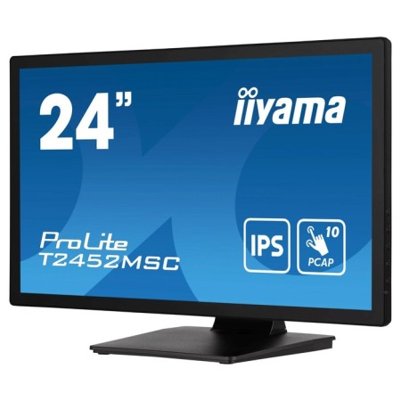 Monitor IIYAMA 23.8 "Prolite T2452MSC-B1 Black IPS LED 14MS 16: 9 HDMI M/M Matte 400CD 17 107891-4
