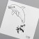 Black body tattoo “Black. Dolphin” 6x6 cm