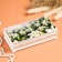 Double casket, white, lacquer miniature