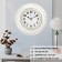 Watching clock, interior "classics", silent, d-29 cm