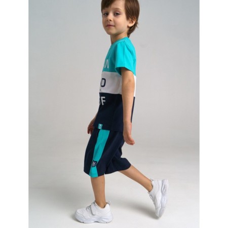 Set for a boy PlayTude: T -shirt and shorts, height 98 cm-3