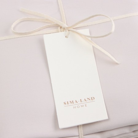 Sliper SL Home Beige 90*200+30 cm, satin, 140 g/m2, 100% cotton-1