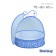 Basin Hard board "Dolphin", 78 x 68 x 60 cm, with a canopy, from 2 years 52577