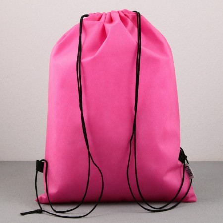 A bag for shoes "Dream! All come true!" non -discharge canvas, size 30 x 40 cm-6