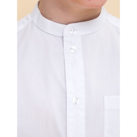 Surchachka upper for boys, height 134 cm, white color-5