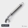 Holder for a stainless steel pan Magistro Solid, 19 cm, chrome color