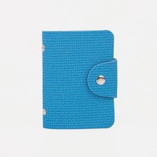 Businessman on the button, 24 cards, blue color