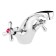 Accoona A9072 shell mixer, double -leaf, chrome