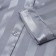 Female pajamas (shirt, trousers) kaftan "strip", gray-blue, size 40-42