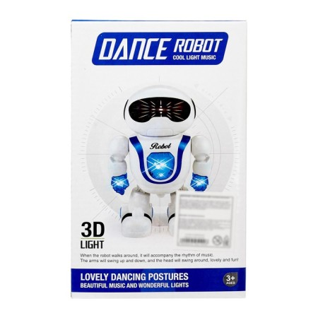Robot "Dancer", light and sound effects, works from batteries, MIX color-3