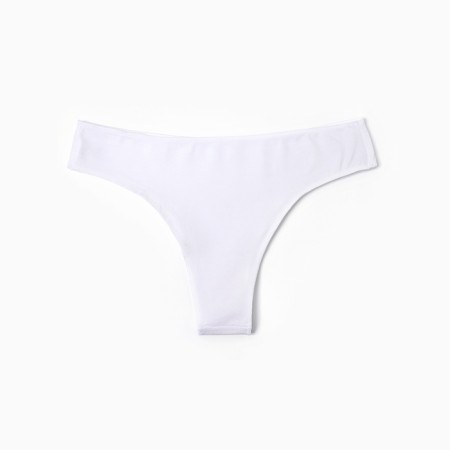 Cowards female brazilians, white color, size 46 (m)