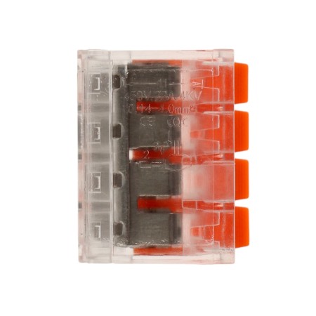 Construction and installation terminal SK-321, 32A, 0.2-4 mm2, 4 holes, set 10 pcs-2