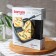 Form for baking and baking of heat -resistant glass "Black granite", 1.95 l, 22 × 25.6 cm