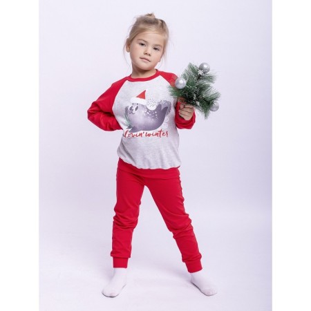 Pajamas: T -shirt, trousers, height 122 cm, multicolor color-3