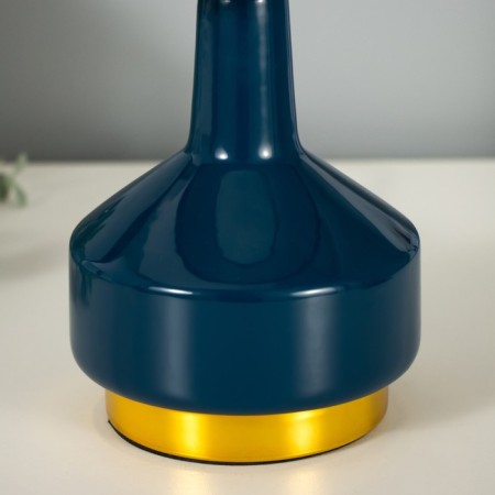 Berte table lamp E14 40W blue 14x14x30.5 cm Risalux-3
