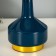 Berte table lamp E14 40W blue 14x14x30.5 cm Risalux