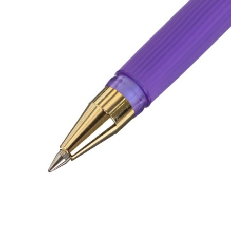 Ballpoint handle Munhwa MC Gold LE, node 0.5 mm, blue ink, rubber emphasis, Mix case-2