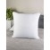 The pillow of the banged "charm", size is 40x40 cm, artificial swan fluff