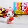 Crys with a toy "Chubushka Surprise", Bunny Mix