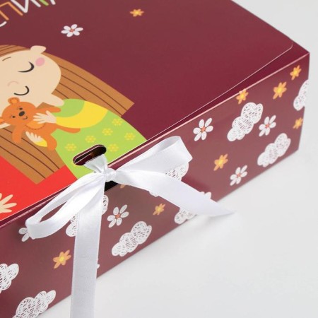 Gift folding box, packaging, “educator”, 31 x 24.5 x 8 cm-2