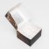 Packaging for 4 cupcakes with the Gliltwine window, 16 x 16 x 10 cm