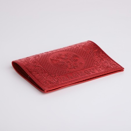 Cover for passport, red color-2