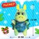Soft toy "New Year's Surprise" with stickers, mix